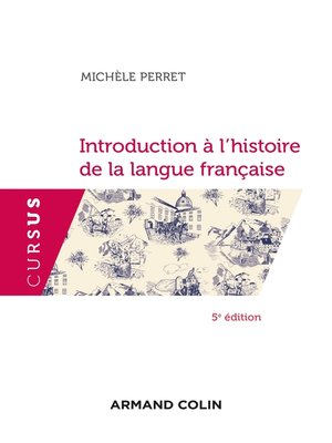 cover image of Introduction à l'histoire de la langue française--5e éd.